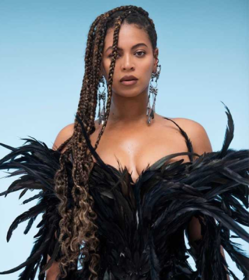 Beyonce poses for "Black Is King" still