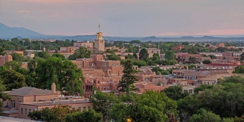 Santa Fe, New Mexico - Location of Rust Film Shoot