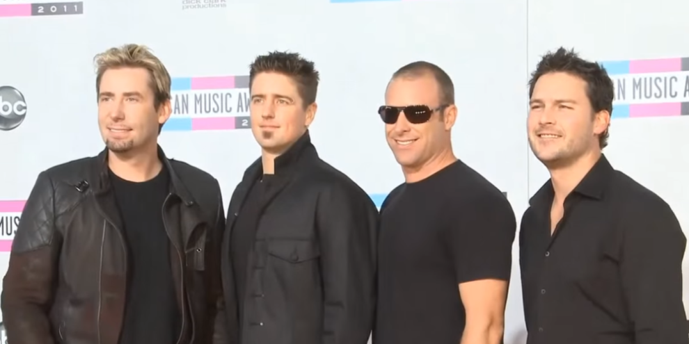 Nickelback at the AMA awards