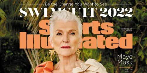 Elon Musk's mom on cover of Sports Illustrated