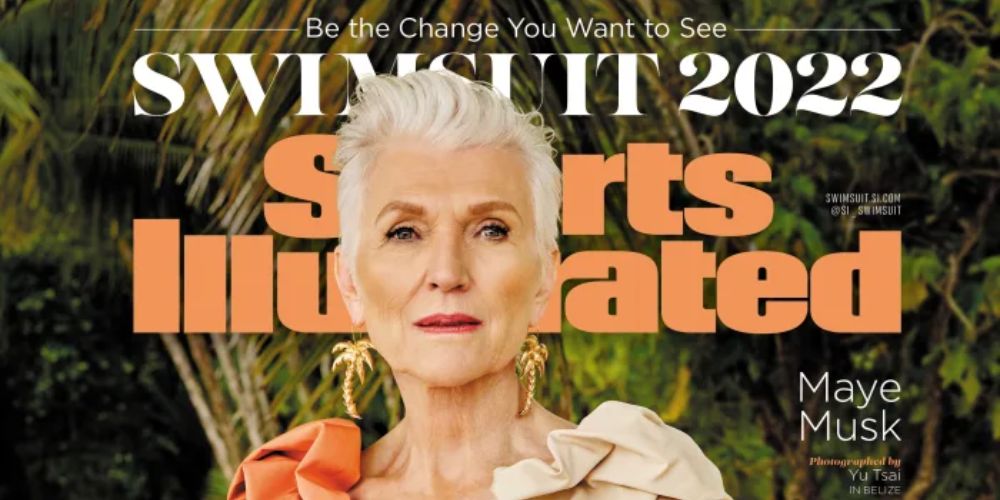 Elon Musk's mom on cover of Sports Illustrated