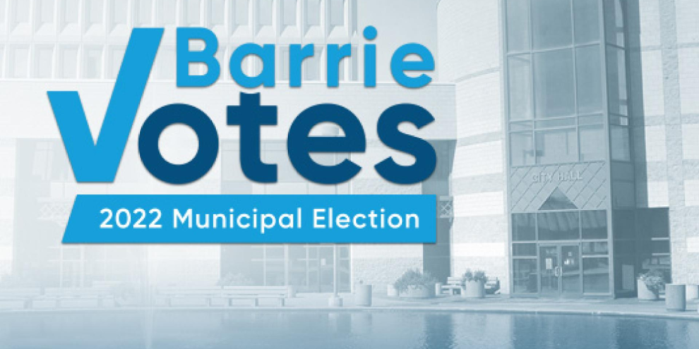 Barrie Votes 2022 logo