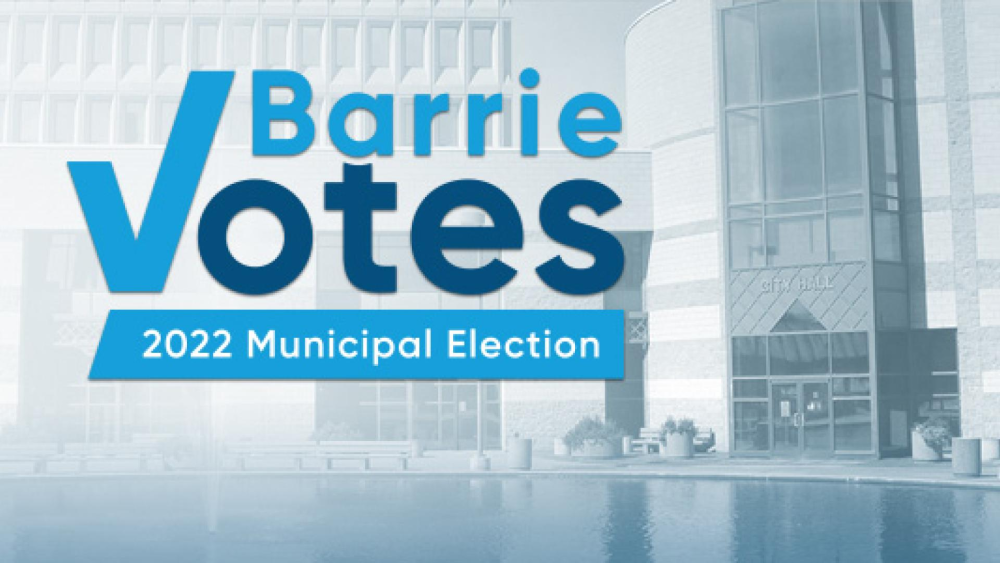 Barrie Votes 2022 logo