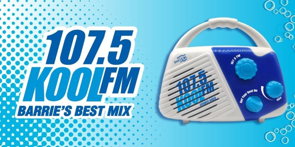 107.5 Kool FM Shower Radio