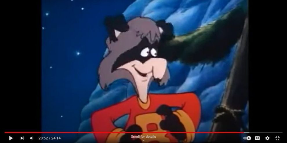 Screenshot of The Racoons TV Show