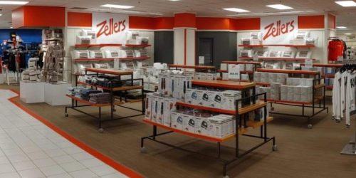 Zellers pop-up shop