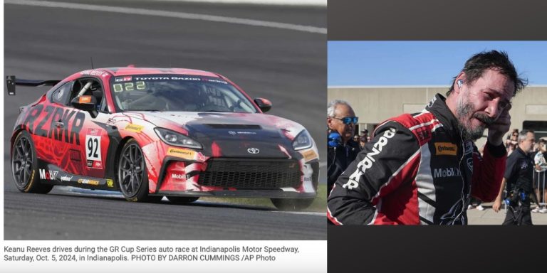 Jaxson Reeves Racing Keanu Reeves: From