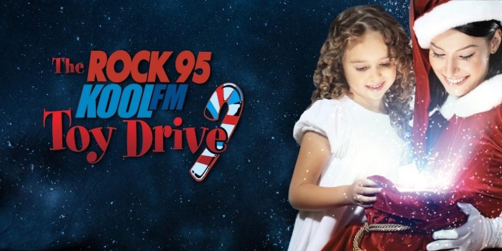 The Rock 95 Kool FM Toy Drive. Please help give a kid a Christmas