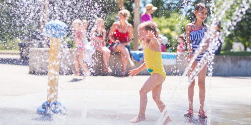 Splash pads in Simcoe County