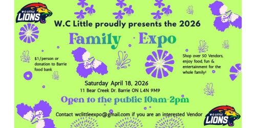 W.C Little Family Expo at W.C. Little Elementary School. Support local by shopping local.