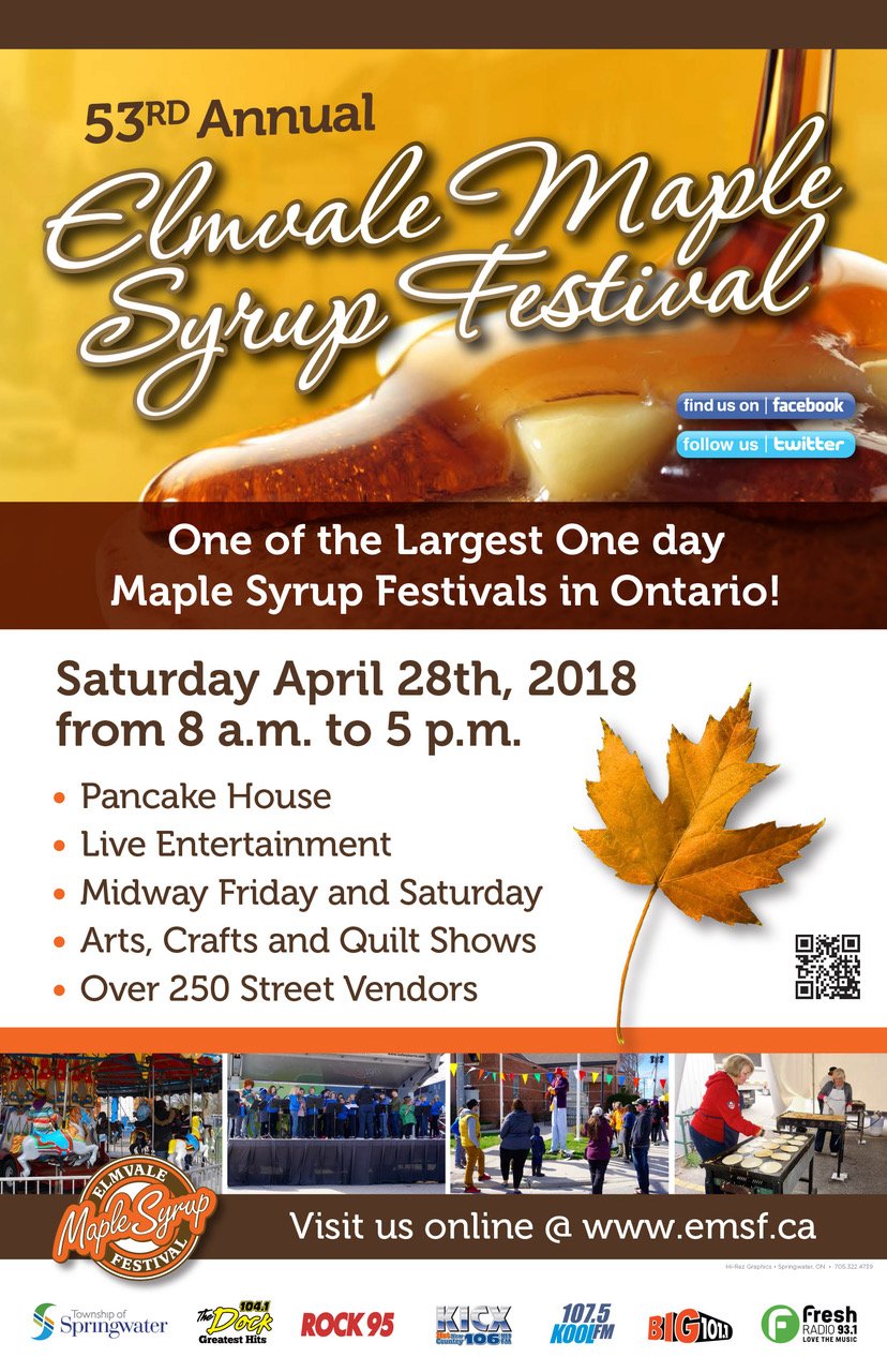Elmvale Maple Syrup Festival 107.5 Kool FM