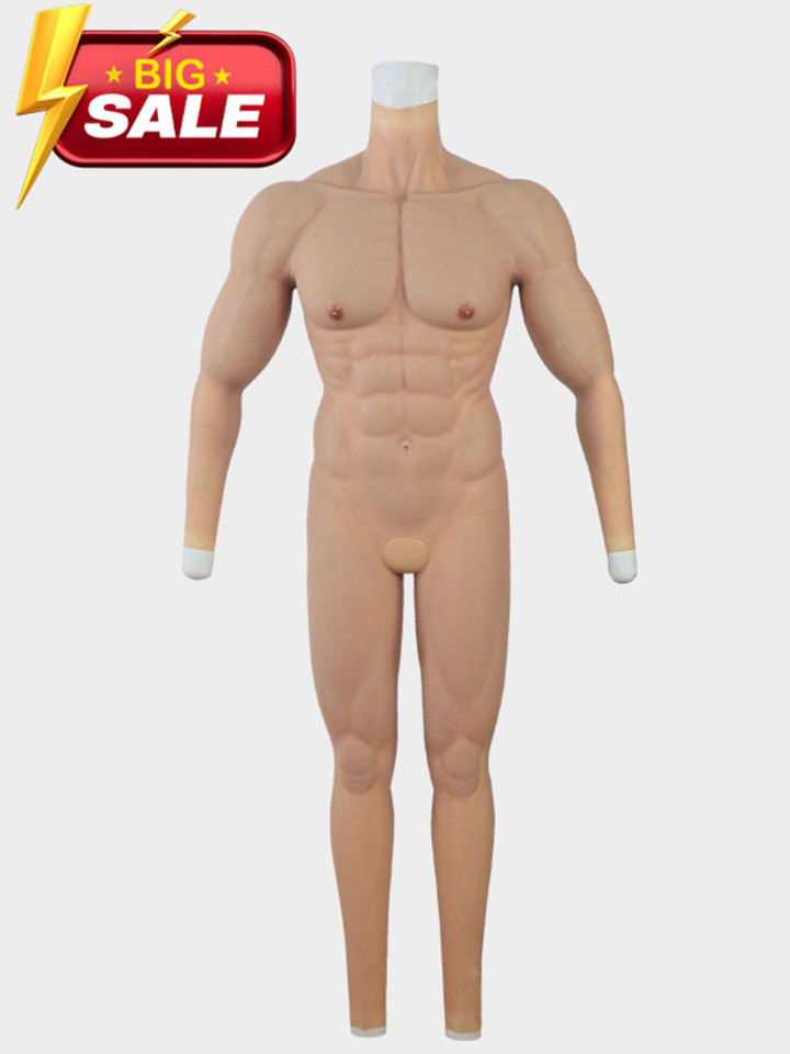 Super Realistic Muscle Suit Makes Wearers Looked Ripped!