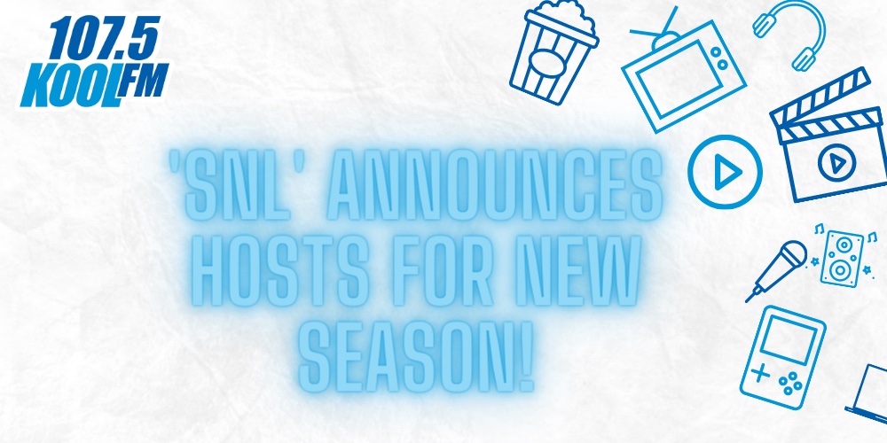 Hosts Announced For 'SNL' New Season! 107.5 Kool FM
