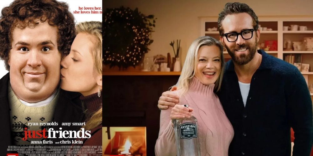 Ryan Reynolds and Amy Smart Have 'Just Friends' Reunion for Aviation Gin