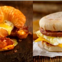 WHAT’S BEST FOR A BREAKFAST SANDWICH? ENGLISH MUFFIN, BAGEL, OR TOAST?
